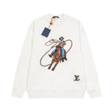 Louis Vuitton LV Hoodie Fashion round Neck Sweater-CY