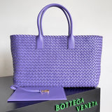 Bottega Veneta Women's Bag Top version 【Surrogate Shopping Edition】New Arrival MiniCabat Limited Mini Basket Tote Cabat Woven Bag Portable Shopping Basket Bag Woven Vegetable Basket New Woven Shopping Basket Bag Treasure Dish Jia Woven Oversized Shopping