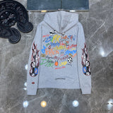 Chrome Hearts Hoodie Cross Hooded Sweater Loose Men's and Women's Zipper Hoodie