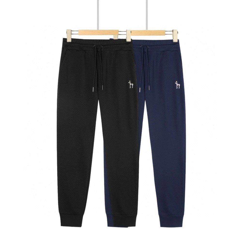 Hazzys Sweatpants Top Version Counter Same Style Pure Cotton Spring and Autumn Pants Men's Casual Sweatpants Loose Track Pants Fashionable Trousers