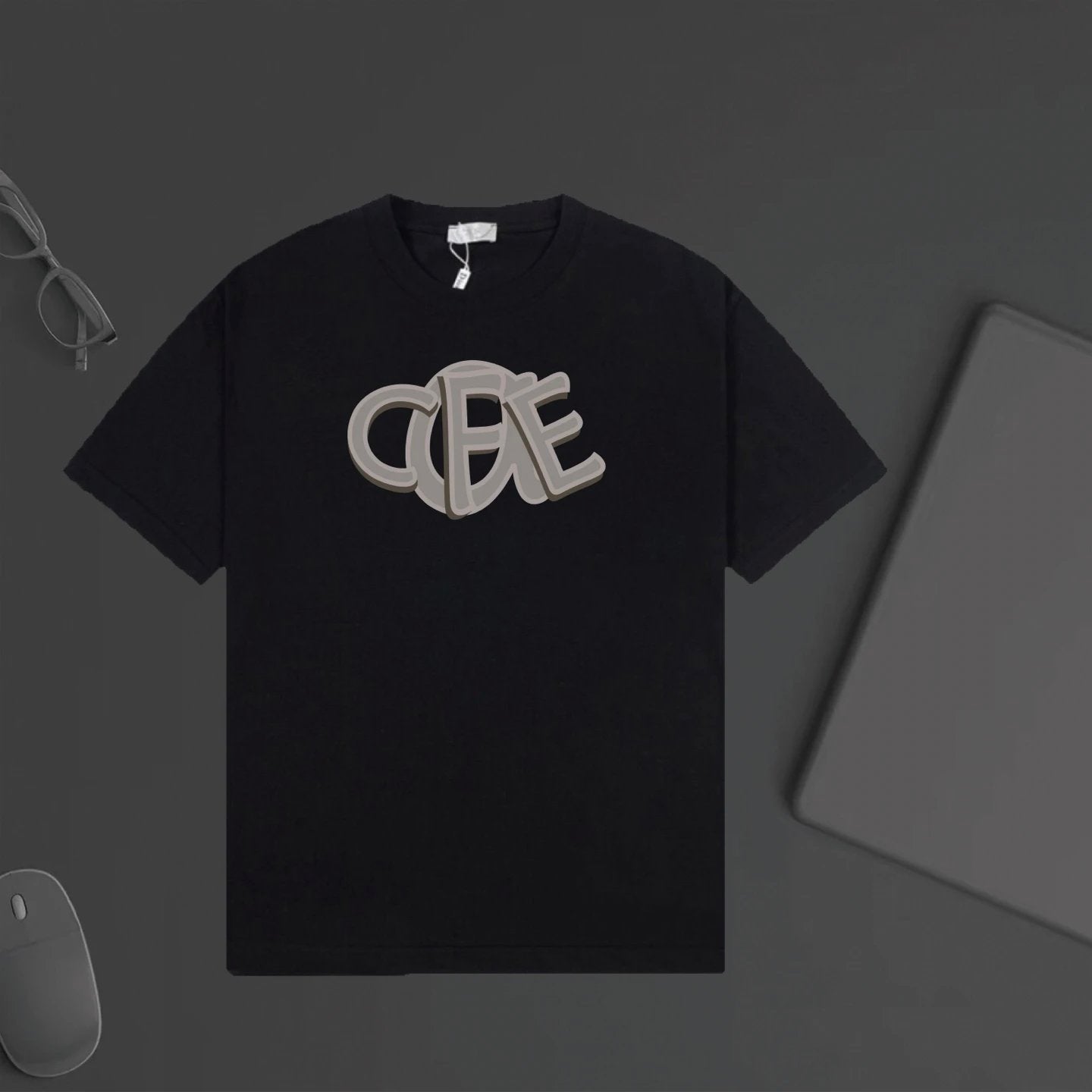 Dior T-shirt Chest Letter Print logo round Neck Short Sleeve25ss New pure cotton T Unisex T-Shirt OS Drop Shoulder Loose Fit Base Shirt Top T-Shirt Short Sleeve