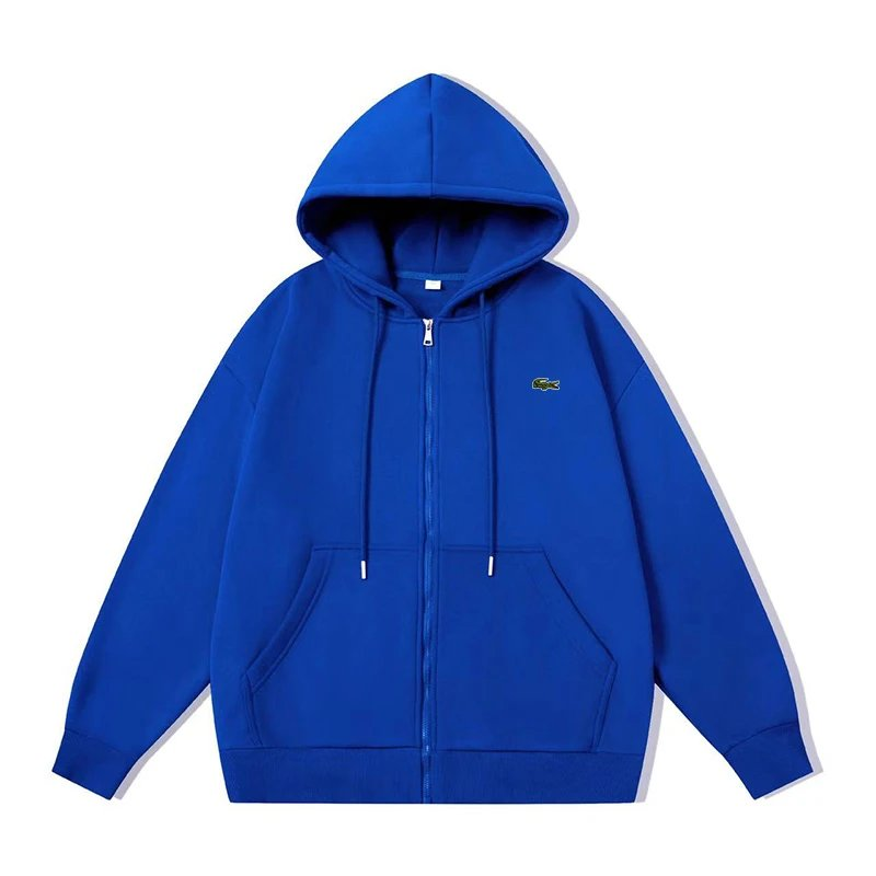 Lacoste Hoodie Autumn and Winter Leisure Fashion Hooded Sweatshirt（P-0049）
