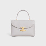 Celine women's bag Top version 【Super Original Genuine Goods Leather】24SS New Arc De Triomphe kelly Handbag Portable Messenger Bag Shoulder Bag Medium NiNo Top handled shoulder Kelly Handbag Women's Bag117523