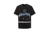 Balenciaga T-shirt German Panzer Series Limited Edition Letter Embroidery Crew Neck Short Sleeve Pure Cotton T T-shirt ins Unisex Basic Shirt Simple Summer New Casual T-Shirt