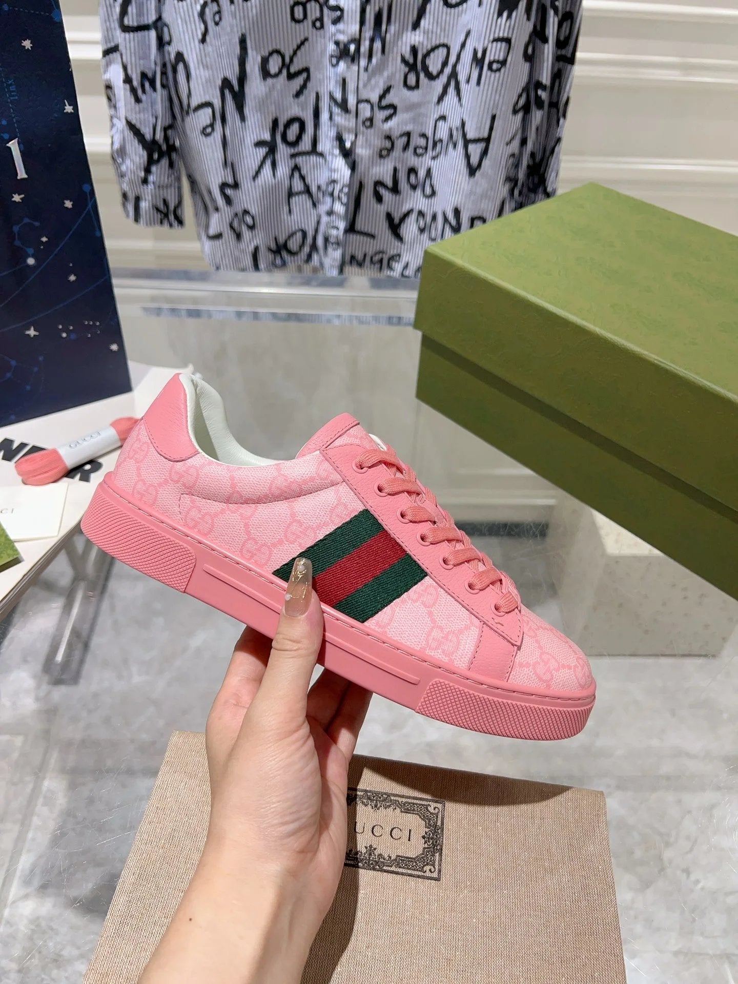 Gucci ShoesC-LVersionCasualShoesSneakersTopVersion