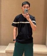 Burberry T-shirt Equestrian Knight Logo（EKD）logo round Neck Short Sleeve25ss New Pure Cotton Unisex Style T T-shirt OS Loose Fit Base Shirt Short Sleeve Top T-Shirt