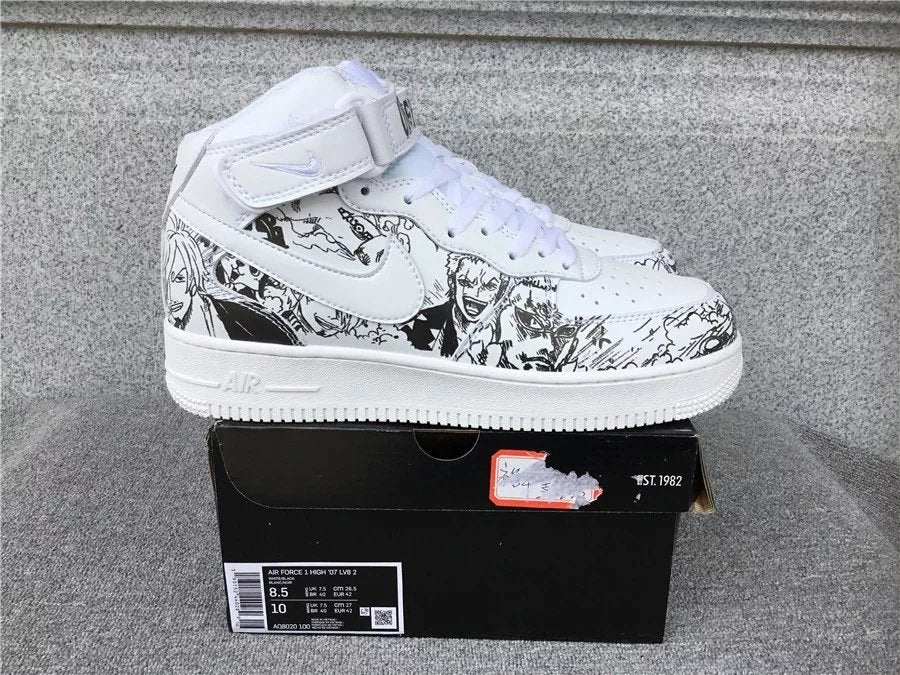 Nike Air Force 1 High shoes New All-Match Trendy Men's Casual Sports Shoes High Top