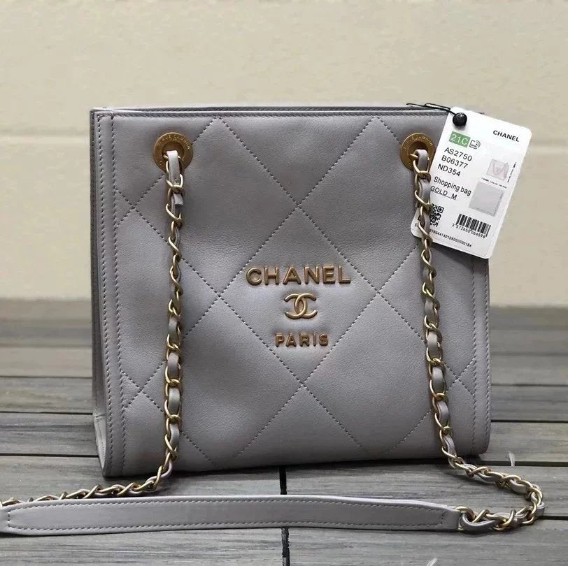 Chanel Women's Bag Top version Original Leather New Cowhide Beach Bag Chain Shoulder Messenger Bag Shopping Bag Mummy Bag Computer Bag Women's Briefcase Women's Bag Large Tote Bag