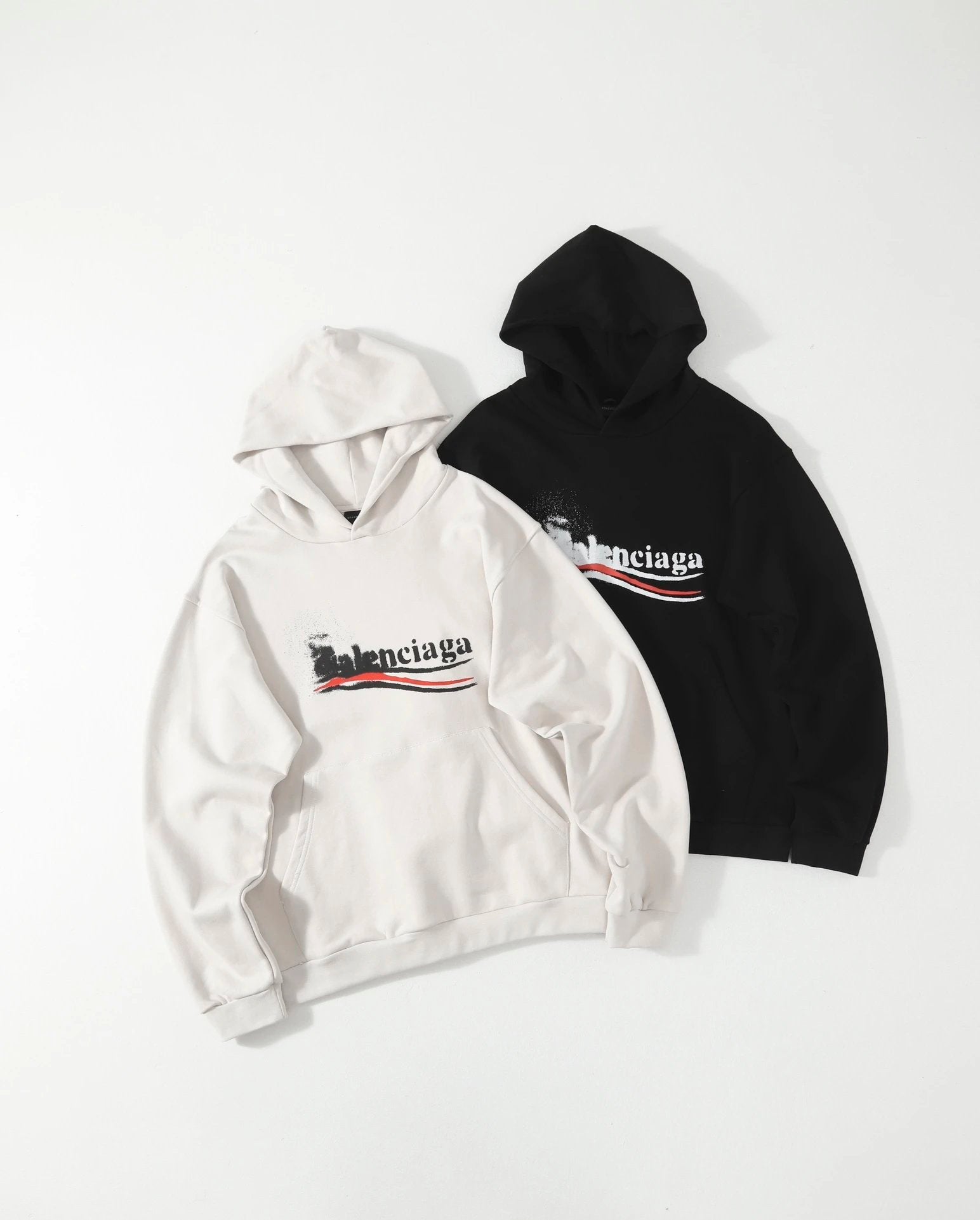 Balenciaga Hoodie Dissolved Coke Hoodie Sweatshirt Jacket Unisex Sports Casual OS Loose fit versatile style