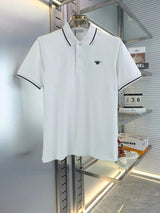 Dior T-shirt Small Insect on Chest logo Embroidery POLO Shirt Lapel Short Sleeve25ss New Unisex Summer Short Sleeve OS Loose T Business Half Sleeve Shirt Plus Size T-Shirt
