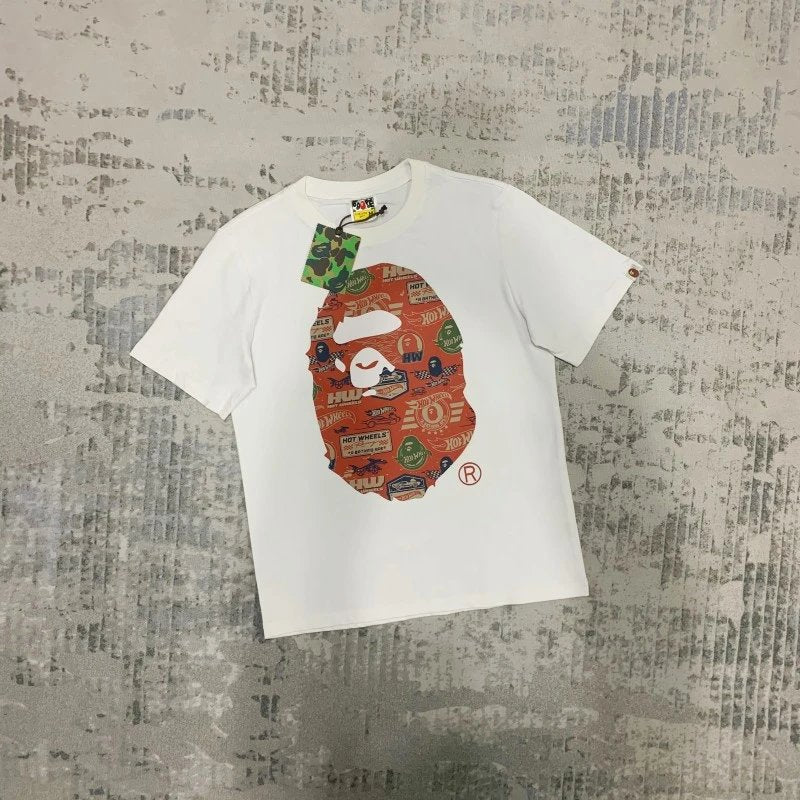 Bape T-shirt Fashion Brand Simple Fashion All-Matching T T-shirt DD