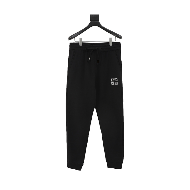 Givenchy Sweatpants Embroidered Palace Grid logo Cotton Sweatpants for Men and Women