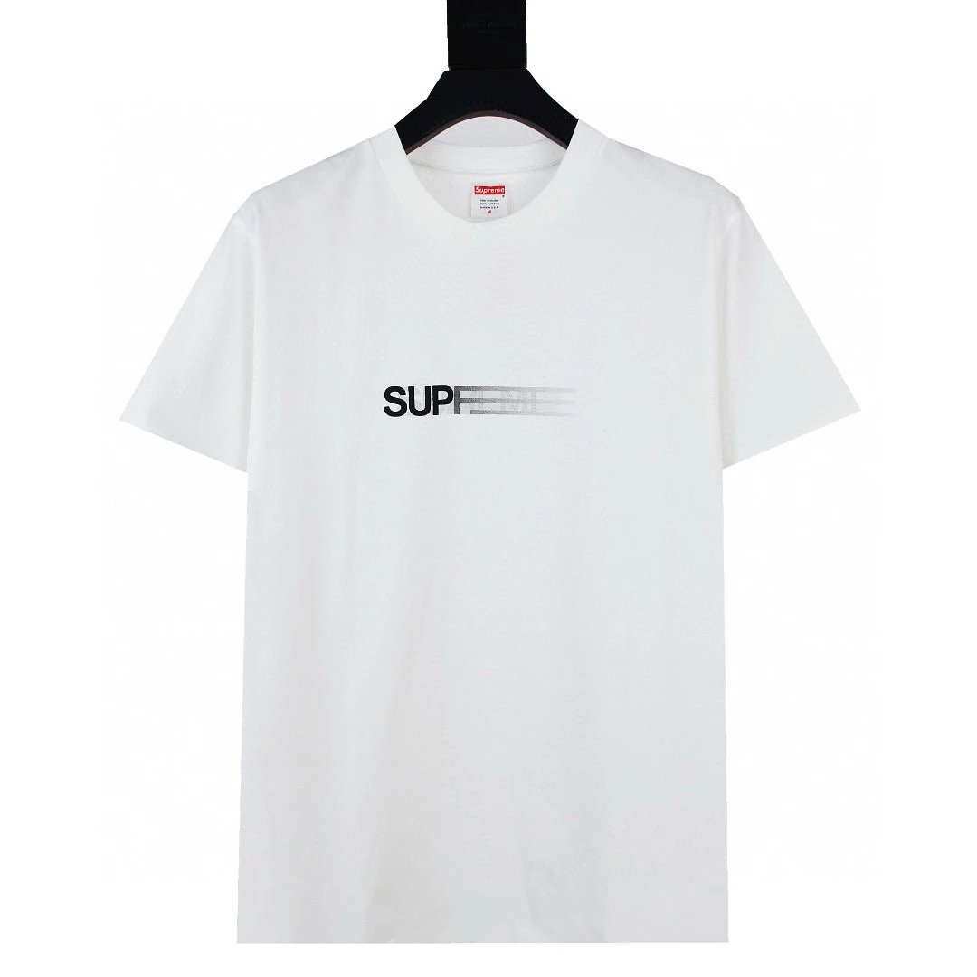 Supreme T-shirt Top Version Counter Same Style Pure Cotton Summer Men's and Women's Same Fashion Loose All-Matching2024New Short Sleeve T T-shirt