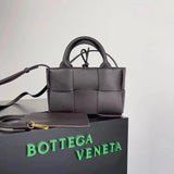 Bottega Veneta Women's Bag Top version 【Surrogate Shopping Edition】2023Spring and Summer New Super Mini Tote Bag20cmDandytote Vegetable basket Arco Woven bag intreccio New Woven Tote Bag mini Small Tote Super Mini Tote Bag Mobile Phone Bag Handbag Messeng