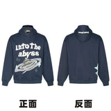 Broken Planet Market Hoodie American Fashion Brand Hip Hop Letters Printing plus Velvet Couple Models All-Match Hoodie-CY