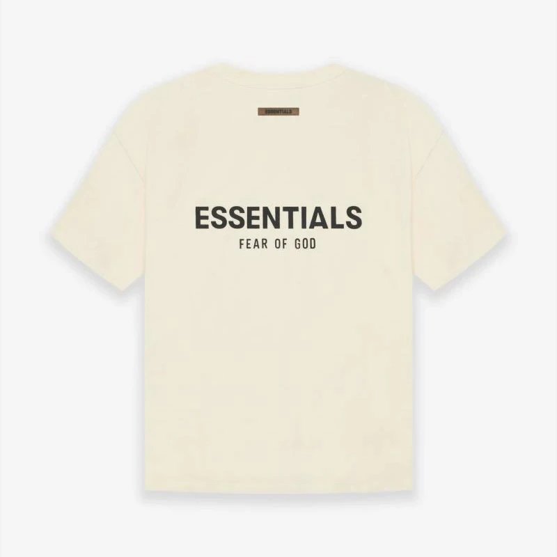 ESSENTIALS T-shirt Top Version Double Line High Street Offset Printing Loose Short Sleeve T T-shirt Men and Women Couple Fashion