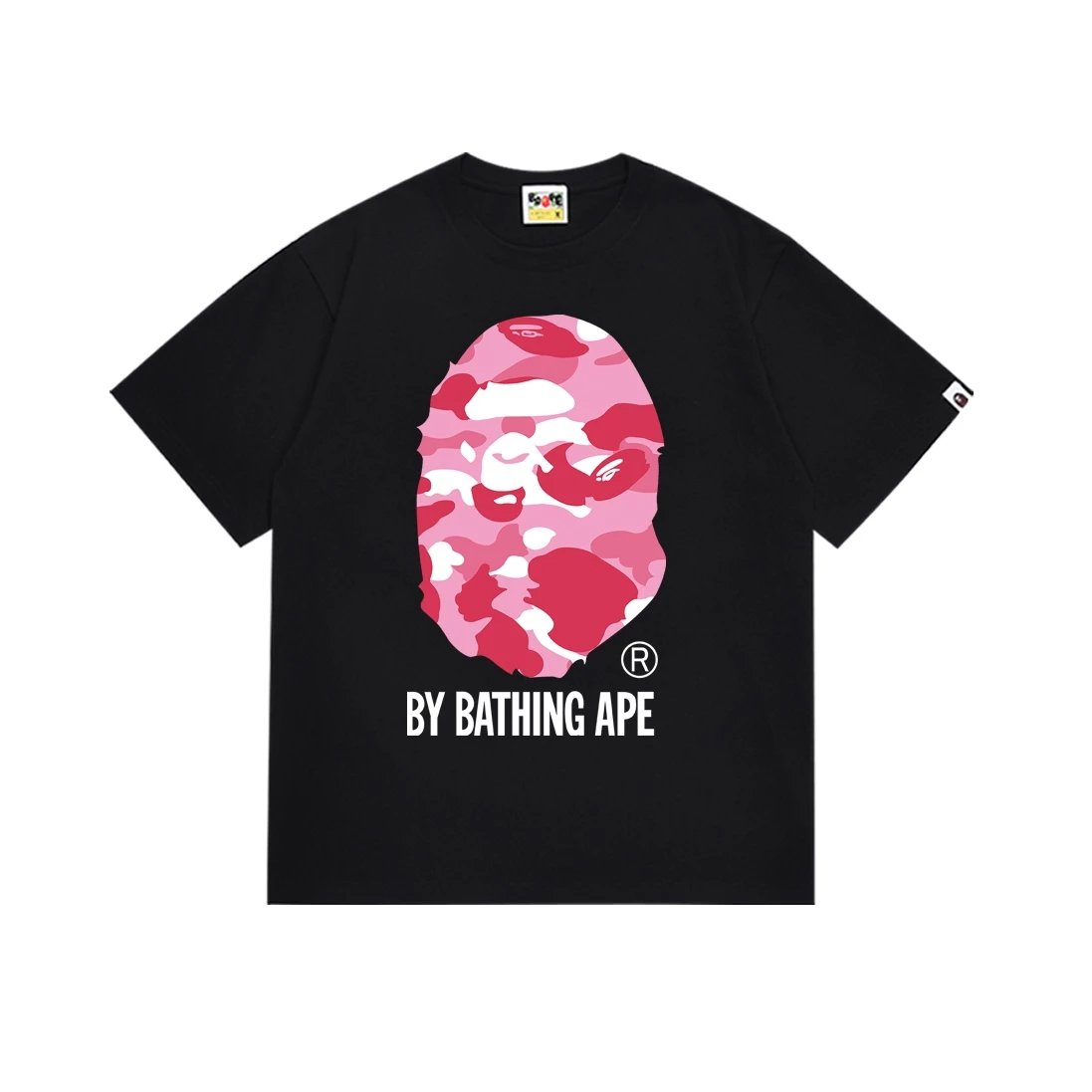 Bape T-shirt Fashion Brand Simple Fashion All-Matching T T-shirt DD