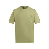 Burberry T-shirt Chest Plaid Print logo round Neck Short Sleeve25ss New Pure Cotton Unisex Style T T-shirt OS Loose Fit Base Shirt Half Sleeve T-Shirt Top Half Sleeve