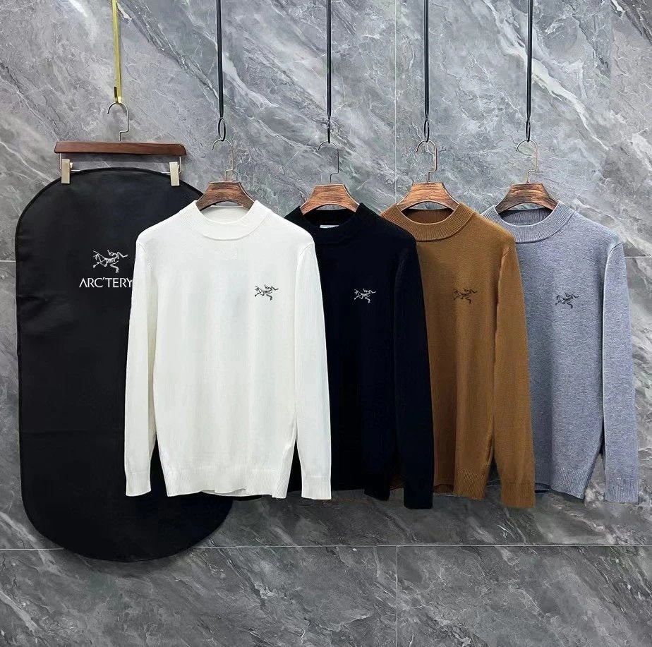 Arc'teryx Sweater Classic Logo Logo Half Turtleneck Sweater Unisex