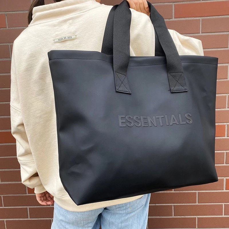 ESSENTIALS Bag Double Line Letter Shoulder Handbag Tote Bag Crossbody Bag for Men and Women