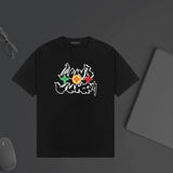 Louis Vuitton LV T-shirt Chest Patchwork Letter Print logo round Neck Short Sleeve25ss New Pure Cotton Unisex Style T T-shirt OS Loose Fit Base Shirt Half Sleeve T-Shirt Top Half Sleeve