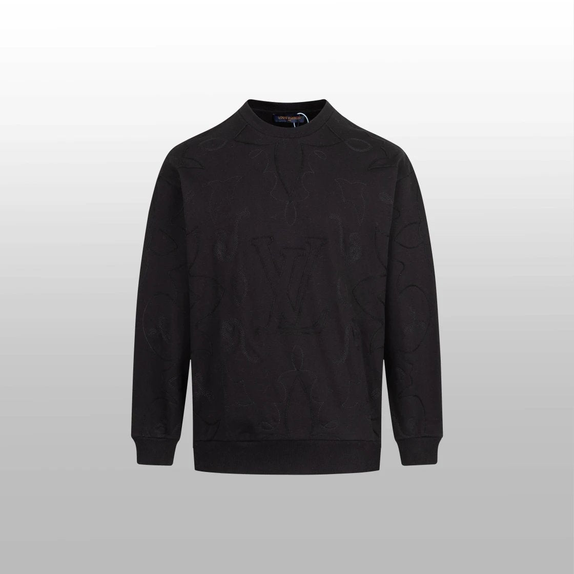 Louis Vuitton LV Hoodie Fully Stitched logo Round Neck Sweatshirt Jacket Pullover Long Sleeve Base Shirt Top Unisex Sports Casual OS Loose fit