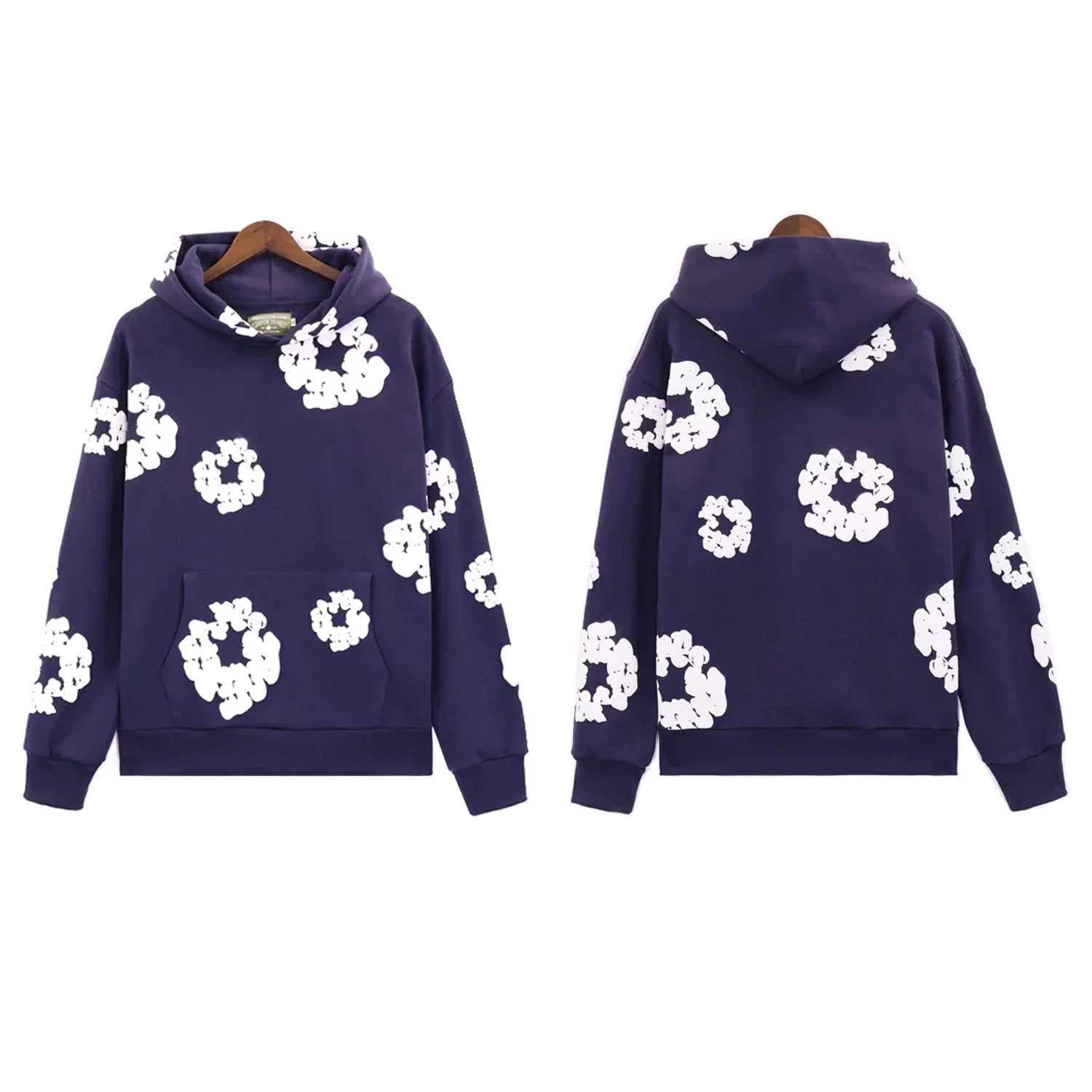 Denim Tears Hoodie Autumn and Winter Leisure Fashion Hooded Sweatshirt