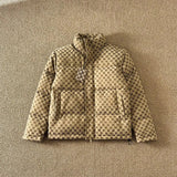 Balenciaga Down Jacket SS23Collaboration Double B Full Print Jacquard Down Jacket(New National Standard80Velvet)