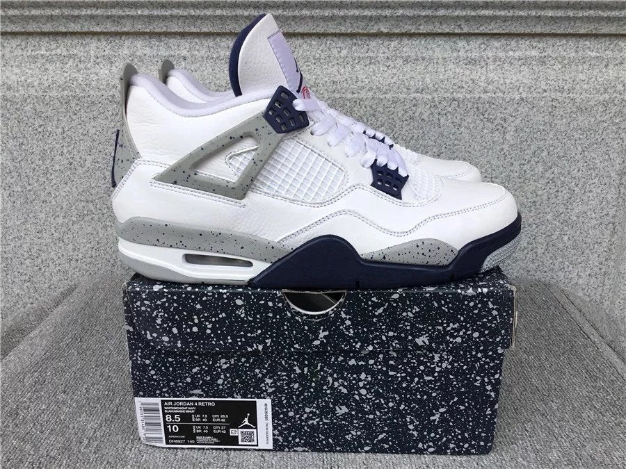 Air Jordan 4 shoes All-Match Fashion Men's Casual Sports Shoes