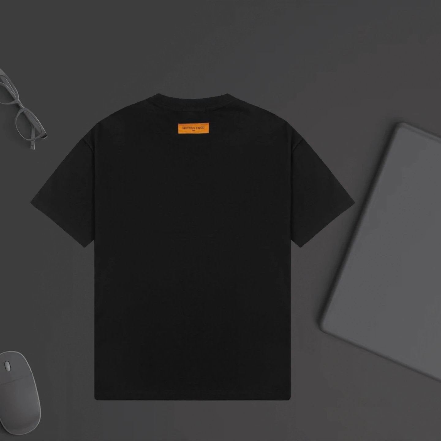 Louis Vuitton LV T-shirt Chest Letter Print logo round Neck Short Sleeve25ss New pure cotton T Unisex T-Shirt OS Drop Shoulder Loose Fit Base Shirt Top T-Shirt Short Sleeve