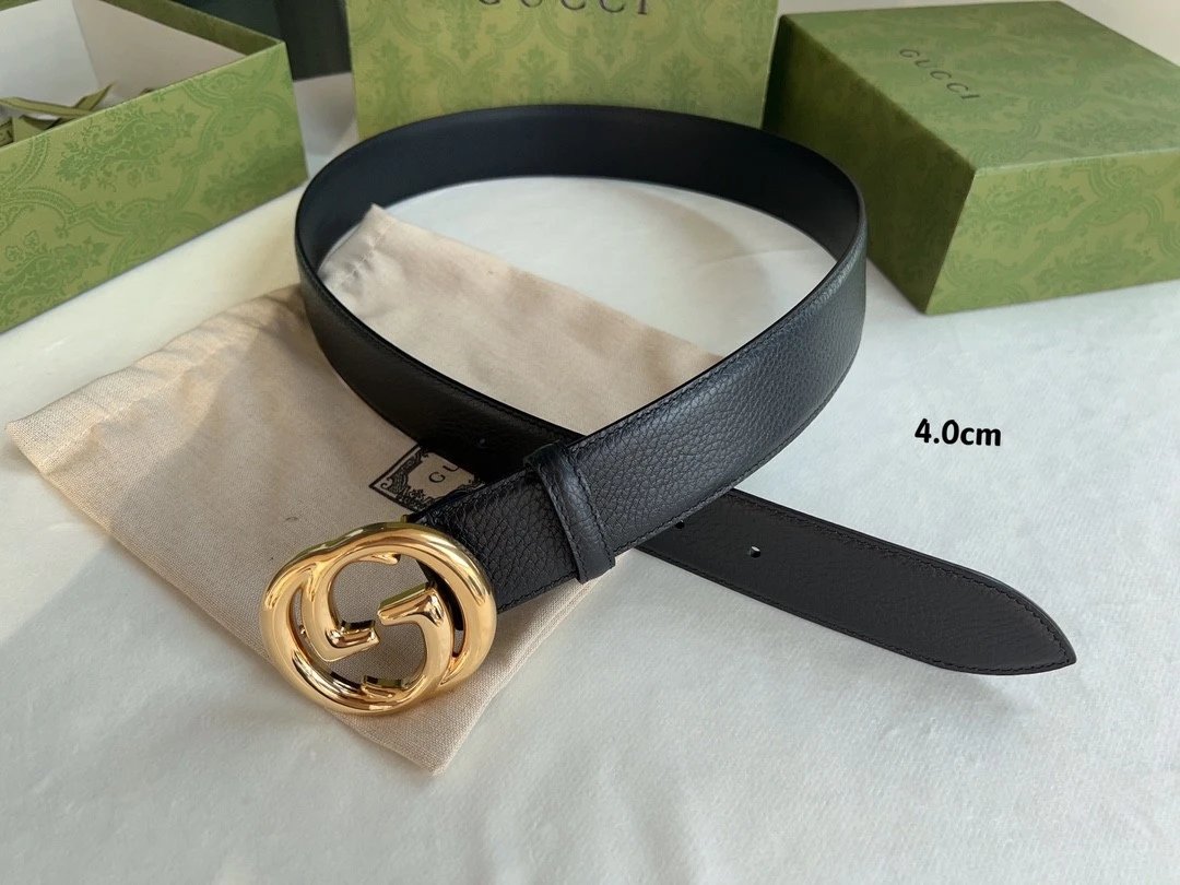 Gucci Belt Top version New Original Single Men's Belt Leather Belt Double g Belt Men's Fashion Casual Original Leather Gujia Belt GG Home Pant Belt Male Gucci Gucci Men's Belt Ferragamo4.0