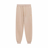 Ami Sweatpants Top Version Embroidered Ankle-Tied Men's and Women's Same Casual Sports Trousers Pants