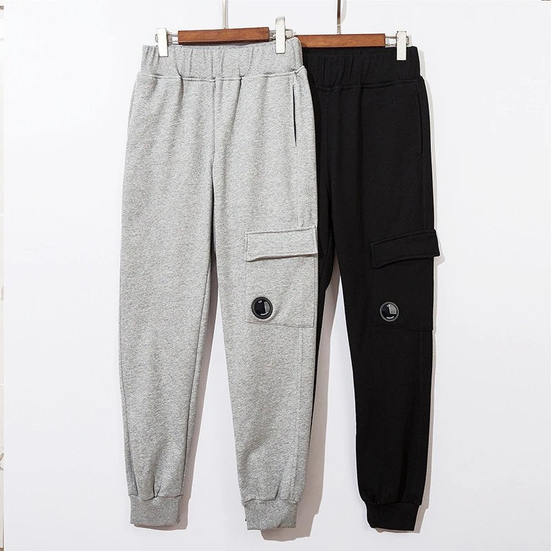 CP Company Sweatpants European and American Lens Trousers CP Multi-Pocket Casual Sports Pants Mechanical Style Men and Women CP Tapered sweatpants