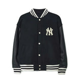 MLB Jackets Top Version Yu Shuxin Same Style Men and Women Couple College Style Wool Baseball Jacket New Jacket