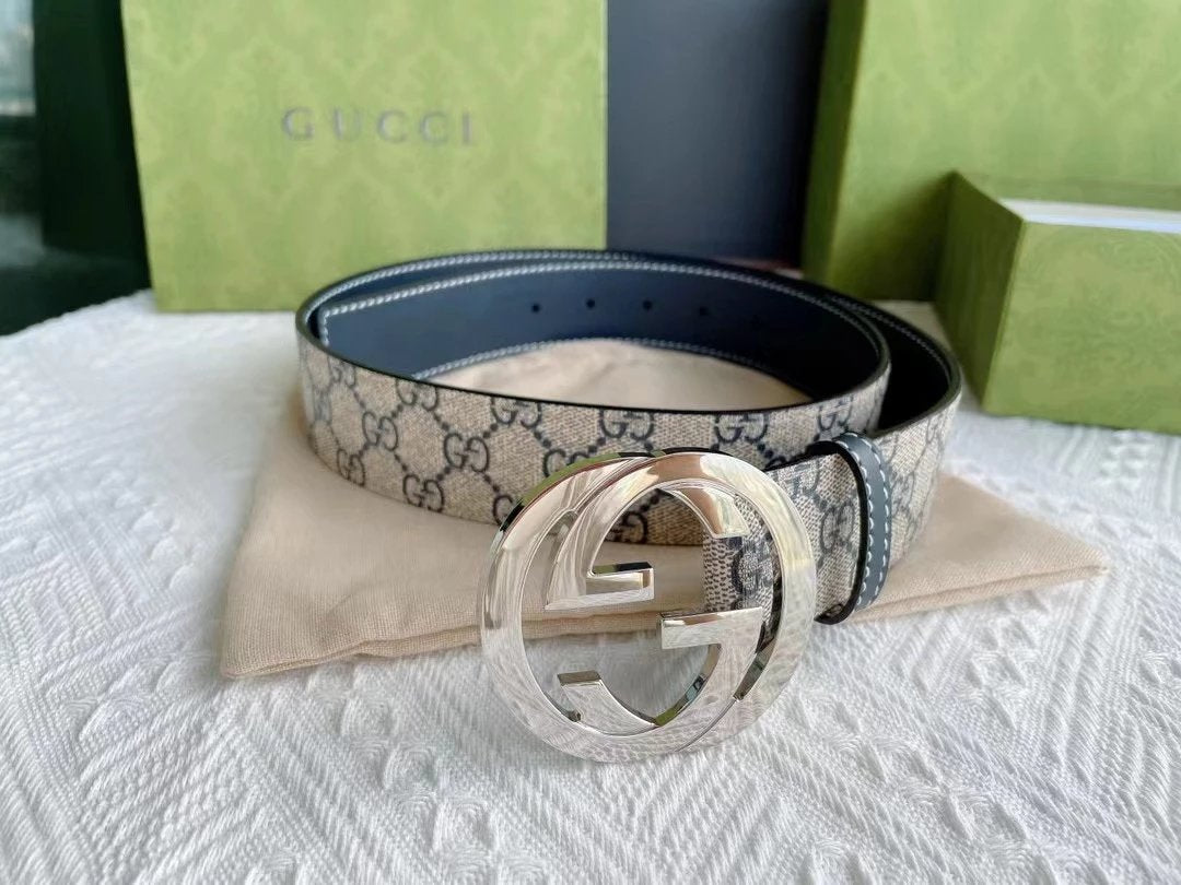 Gucci Belt Top version New Original Single Women's Men's Belt Leather Belt Man Pair g Belt Men's Fashion Casual Original Leather Gujia Belt GG Home Pant Belt Male Gucci Gucci Men's Belt Ferragamo