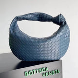 Bottega Veneta Women's Bag Top version 【Super Edition Counter Synchronization】23Early Spring New MINIJODIE Knotted Bag hobo Bag Genuine Leather Hand-Woven Bag Clutch Shoulder Bag Crossbody Bag Dinner Bag Jodie Tote Underarm Bag hobo Women's Bag Jodie Dump