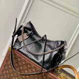 Louis Vuitton LV Women's Bag Top version 【Original Leather】carryalldark Medium and Small Size Handbag2024Spring and Summer Show King Fried New Sheepskin Shoulder Bag Messenger Bag Large Shopping Bag Mother and Child Bag CarryallCargo Tote Bag Shopping Bag