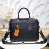 Hermes men's bag Top version Can Support Counter Comparison Genuine Goods Quality Men's Bag Business Briefcase Computer Bag Messenger Bag Shoulder Bag Handbag Handbag