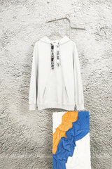 Celine Hoodie Ribbon Letter Hoodie Sweatshirt Hoodie Jacket Top Unisex Sports Casual Loose Fit Versatile