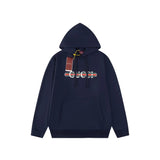 Gucci Hoodie Classic Logo logo Printed Hoodie Sweatshirt Jacket Top Unisex Sports Casual OS Loose fit versatile style