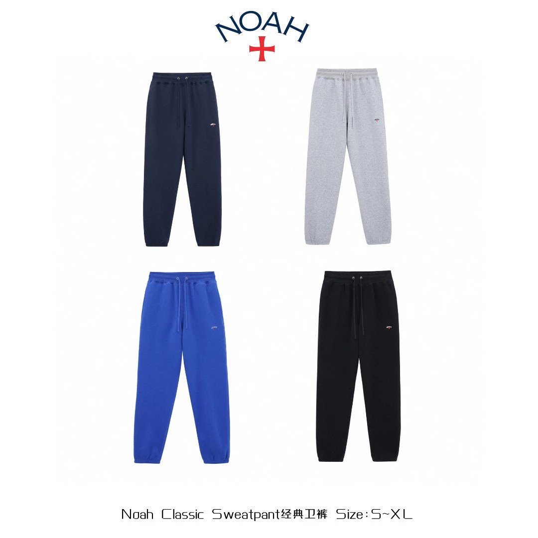 NOAH Sweatpants Top Version High Quality Classic Sweatpants Casual Pants