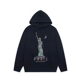 Balenciaga Hoodie Freedom Goddess Hooded Sweatshirt Jacket Unisex Sports Casual OS Loose fit versatile style