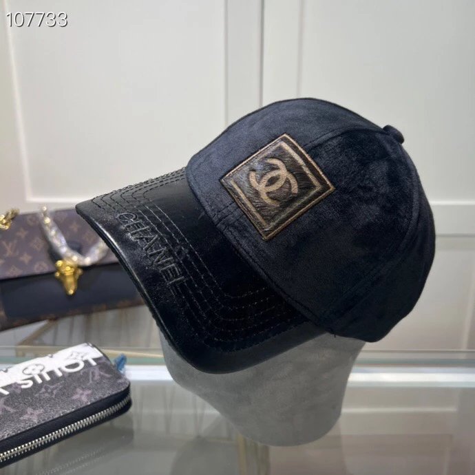 Chanel Hat Counter New Original Baseball Cap，Autumn and Winter Horse Hair Three-Dimensional Embroidery，Exquisite and Flawless！Original Quality，Exclusive Physical Shooting。