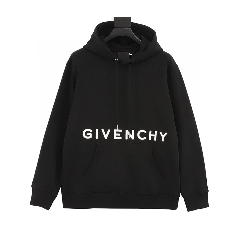 Givenchy Hoodie Classic Front and Rear Three-Dimensional Embroidered Hoodie Same Style for Men and Women