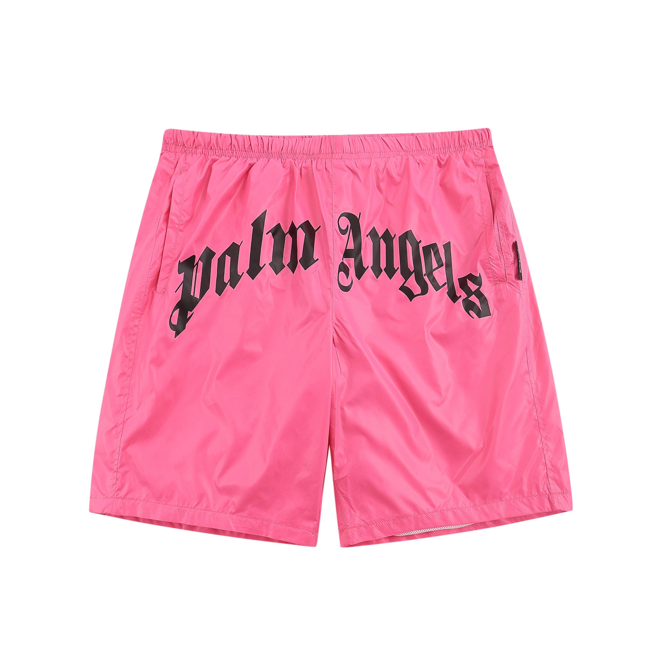 Palm Angels Shorts Top Version Letter logo Printed Shorts Casual Beach Pants Sports Five Points