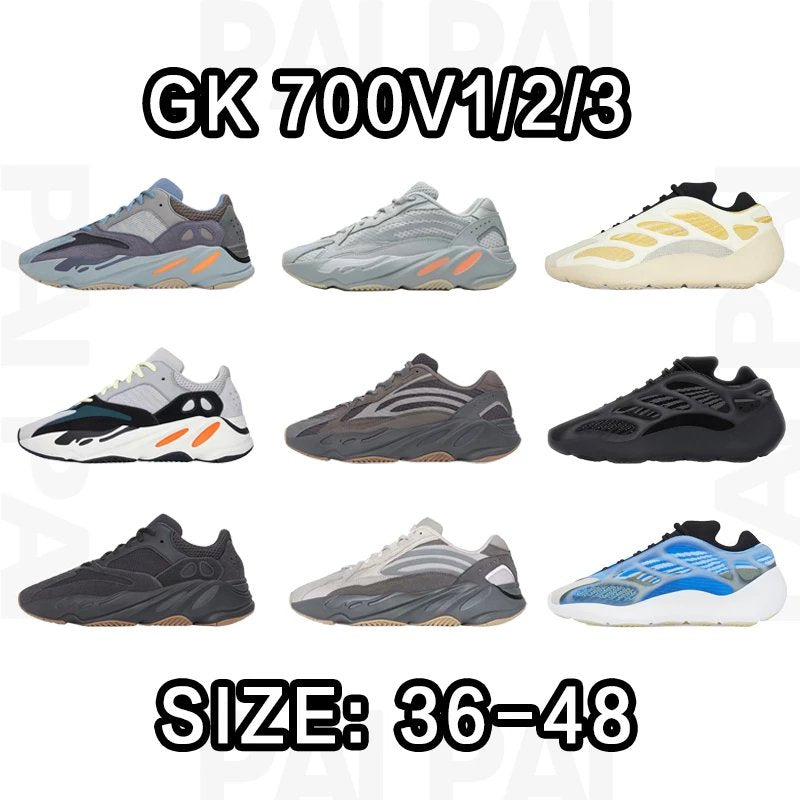 Adidas Yeezy 700 shoes Fashion Trendy Brand Sneaker Men's and Women's Casual Shoes Running Shoes