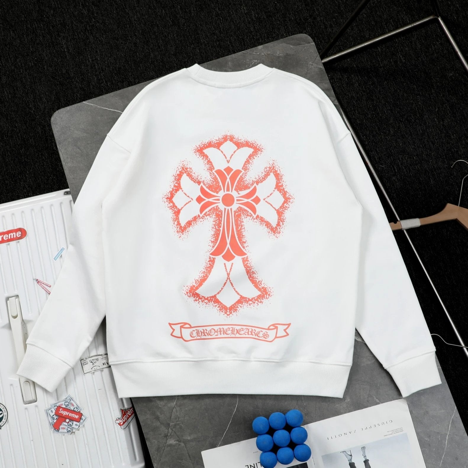 Chrome Hearts Hoodie New Printed Casual Crewneck Sweatshirt Pullover Unisex Sports Casual Loose Fit Versatile Autumn Winter New Arrival