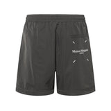 Maison Margiela Shorts Ink Printing logo Built-in Mesh Beach Shorts25ss New Five-Point Pants os Loose Quick-Dry Unisex Casual Trendy Brand Big Shorts5Pants