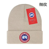 Canada Goose Hat Wool Hat Outdoor Slipover Knitted Hat-CY