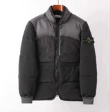 Stone Island Down Jacket/Vest Zipper Anti-Moisture Windproof Bread Suit Couple Sports Easy Matching Coat